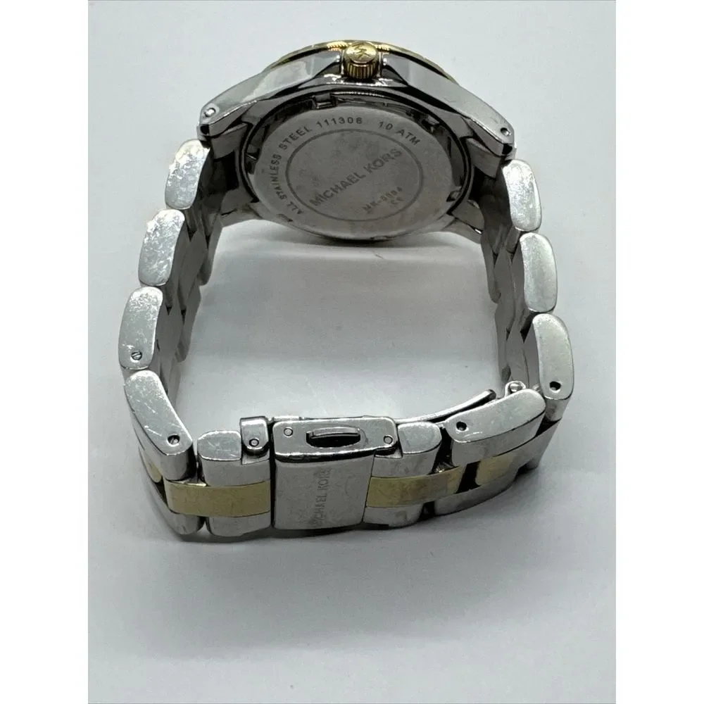 Michael Kors MK5584 Women's Two Tone Stainless Steel Analog Dial Watch JNA857